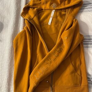 Lululemon Mustard Yellow Scuba Hoodie Lunar New Year Edition